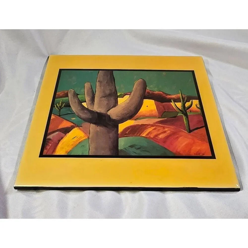 Downe Burns Caliente Cactus Art Ceramic Tile Artist Approved Collection